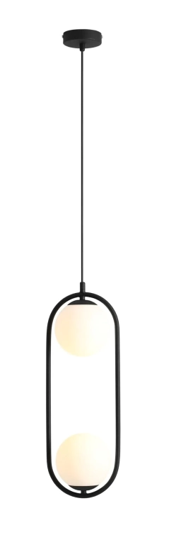 Lampa sufitowa wisząca RIVA 2 czarna