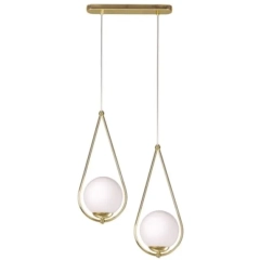 Lampa sufitowa wisząca NEVE GOLD 2