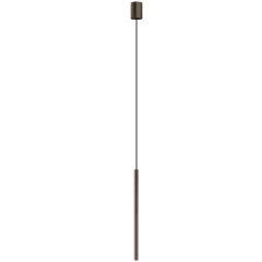 Lampa sufitowa wisząca LASER 490 czekoladowa