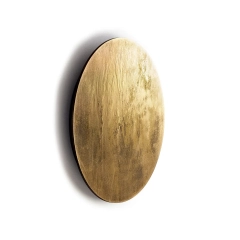 Lampa ścienna kinkiet RING WOOD LED S