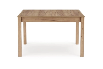 Stół rozkładany MAURCYCY 118-158 cm dąb craft