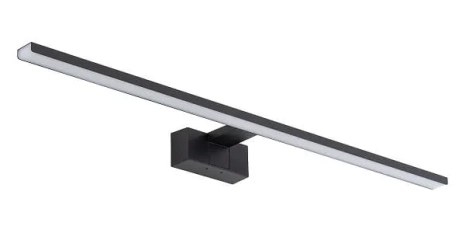 Lampa ścienna, kinkiet CEZANNE LED L 4000K czarna