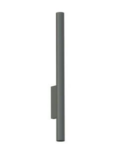 Lampa ścienna, kinkiet FOURTY XL szary