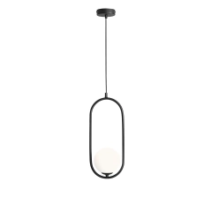 Lampa sufitowa wisząca RIVA czarna