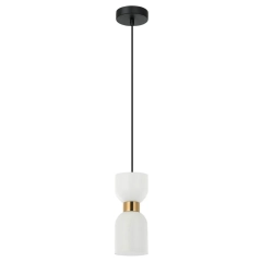 Lampa sufitowa, wisząca MONZA mosiężna