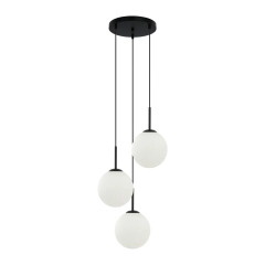 Lampa sufitowa wisząca DEORE 3 czarna