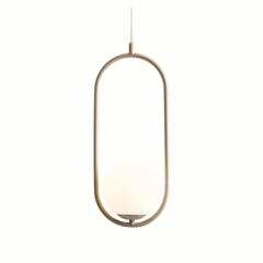 Lampa sufitowa wisząca RIVA beż