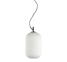 Lampa sufitowa wisząca RUES M 20cm czarna