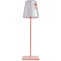 Lampa stołowa OSTAP LED różowa
