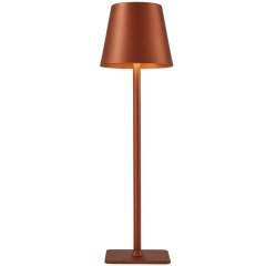 Lampa stołowa ATLIS LED kawowa