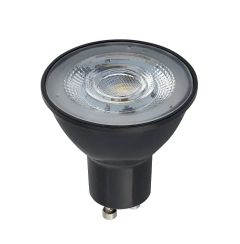 Żarówka LED GU10 R50 7W 4000K czarna