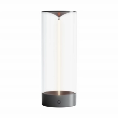 Lampa stołowa ESTERNO medium LED szara