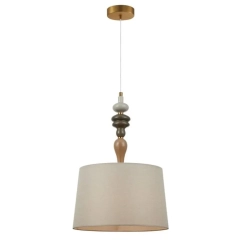 Lampa sufitowa wisząca MOREN brąz antyczny