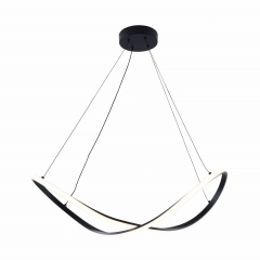 Lampa wisząca ERDA LED czarny