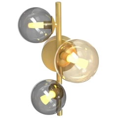 Kinkiet, lampa ścienna VILLA złoty