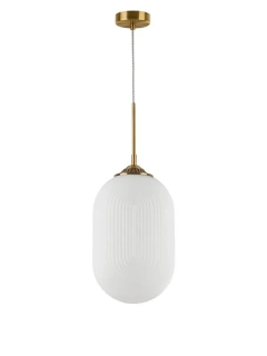 Lampa sufitowa wisząca ATHENA mosiężna