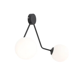 Kinkiet lampa ścienna HOLM 2 czarny