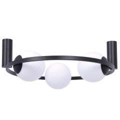 Lampa sufitowa ORBIT 3 czarna