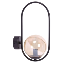 Kinkiet, lampa ścienna VENTA czarny
