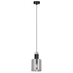 Lampa sufitowa wisząca BRUS czarna