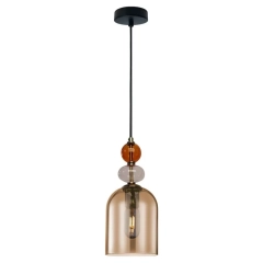 Lampa wisząca TROPEA M bursztynowa