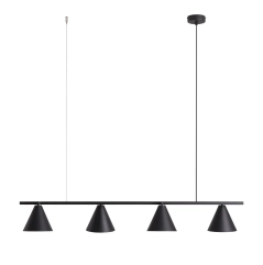 Lampa sufitowa wisząca FORM 4 czarna