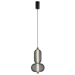 Lampa sufitowa wisząca MARCO LED czarna
