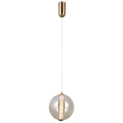Lampa sufitowa wisząca BUTERO 1 złota