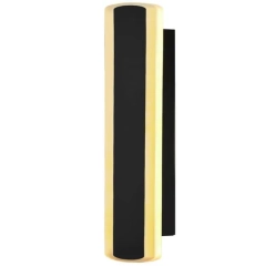 Lampa zewnętrzna ścienna, kinkiet STICK 30 cm czarny