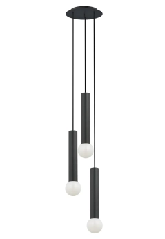 Lampa wisząca BATON III czarna