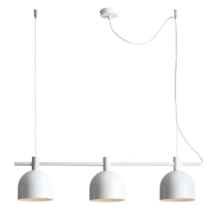 Lampa wisząca BERYL III biała