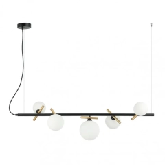 Lampa sufitowa, wisząca REVERSO 5 czarna