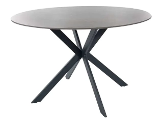 Stół okrągły TALIA 120 cm szary