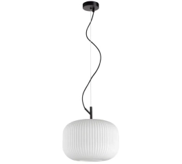 Lampa sufitowa wisząca RUES L 30cm czarna