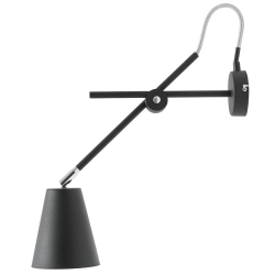 Kinkiet, lampa ścienna ARTE czarny