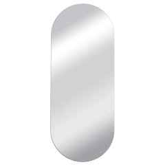 Lustro łazienkowe owalne LUNA LED wiszące podświetlane 100x40