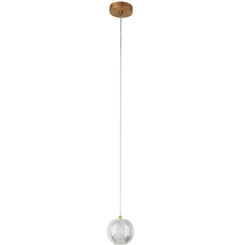 Lampa wisząca złota BRILLANT 1