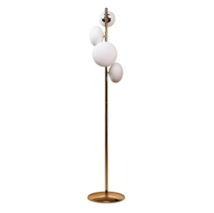 Lampa podłogowa OMI złota