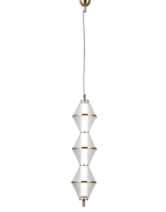 Lampa sufitowa wisząca FUENTE 3 złota