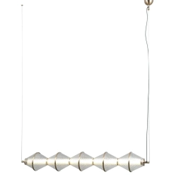 Lampa sufitowa wisząca FUENTE 5 złota