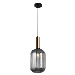 Lampa wisząca ANTIOLA 1L mosiężna