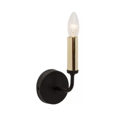 Kinkiet, lampa ścienna AMPLI K-1 czarny