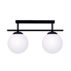 Lampa sufitowa GLOBE 2 czarna