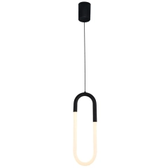 Lampa sufitowa wisząca NEXUS LED czarna