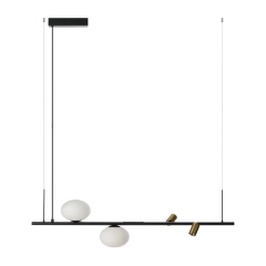 Lampa sufitowa wisząca TRASIMENO czarna