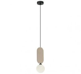 Lampa sufitowa, wisząca LORENZO beżowa