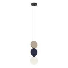 Lampa wisząca ANDREA beżowa