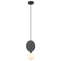 Lampa wisząca ANDREA 1M szara