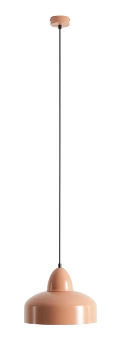 Lampa wisząca sufitowa różowa COMO