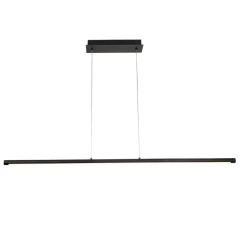 Lampa sufitowa ledowa ALAMO czarna